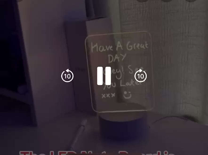 Creative Note Board Creative Led Night Light USB Message Board Holiday Light With Pen Gift For Children Girlfriend Decoration Night Lamp